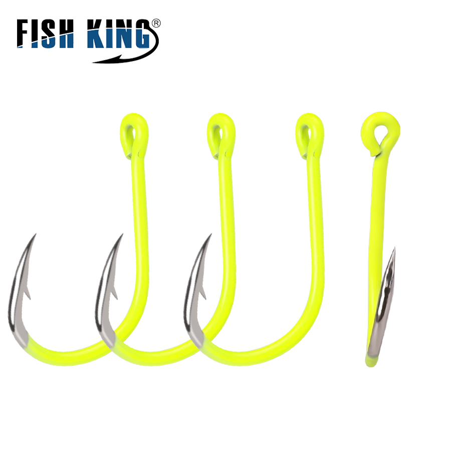 NGB 50pcs 1/0#-10#Fluorescent  - Fishing Hook Circle 评论和价格