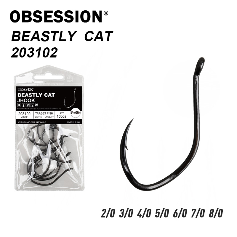 OBSESSION 203102 10pcs/bag Sal - Fishing Hook Assortment 评论和价格