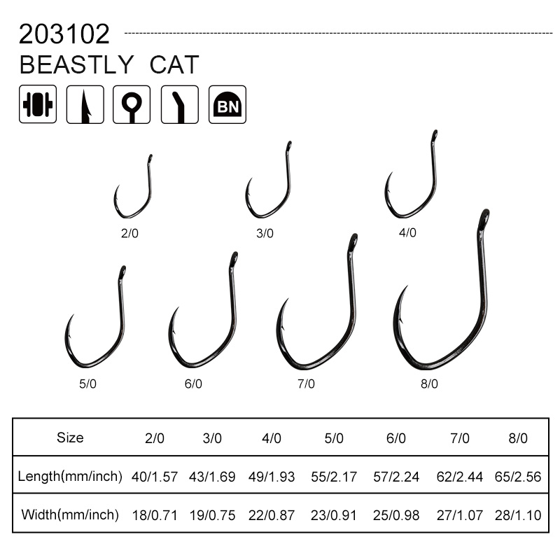 OBSESSION 203102 10pcs/bag Sal - Fishing Hook Assortment 评论和价格