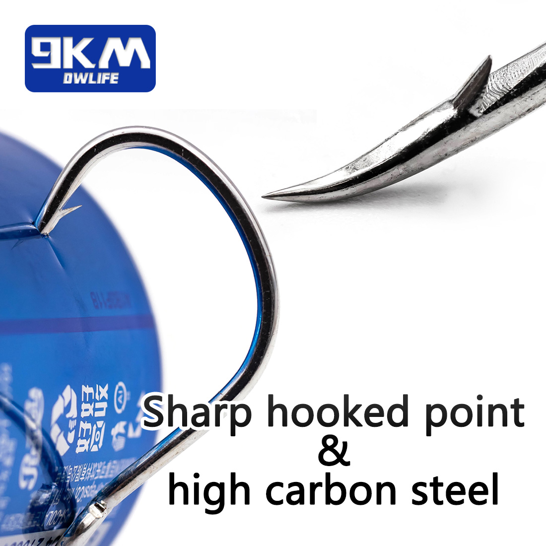 9KM Fishing Hooks Saltwater Li - Fishing Hook Barbless 评论和价格
