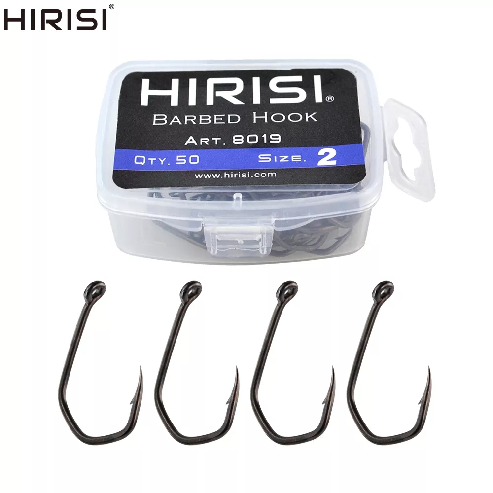 50pcs Carp Fishing Hooks Barbe - Fishing Hook Barbless 评论和价格