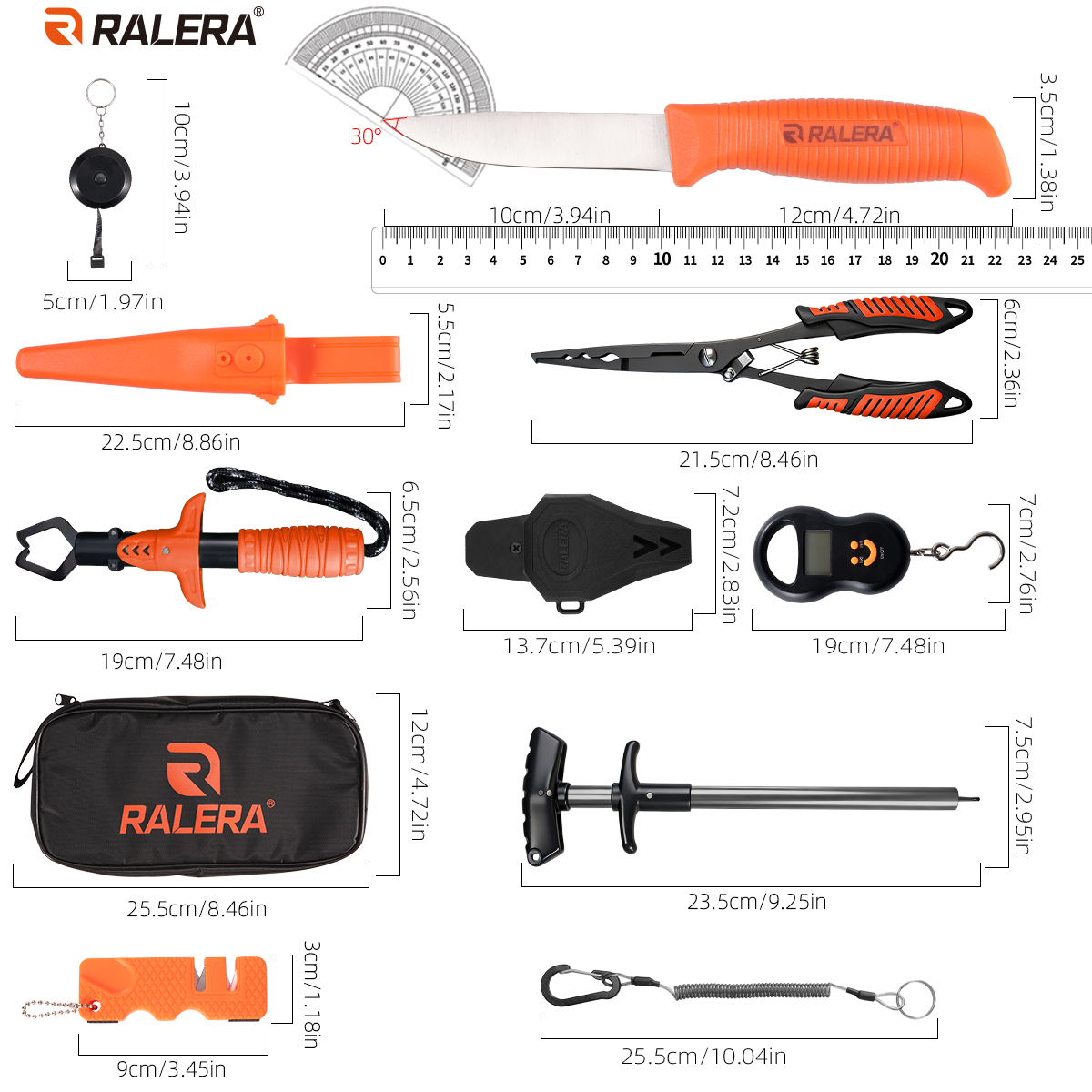 RALERA Fishing Gear Tool Kit F - Fishing Hook Stainless Steel 评论和价格